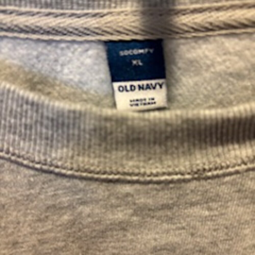 SoComfy Oversized Tunic Sweatshirt - Gray XL - Picture 5 of 5